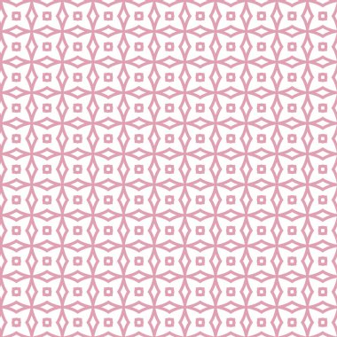 Geometrik şekilli kusursuz desen, vektör illüstrasyonu