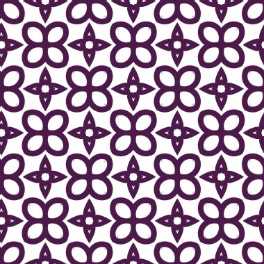 Geometrik şekilli kusursuz desen vektör çizimi