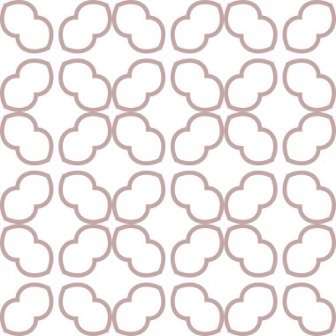 Geometrik şekilli kusursuz desen vektör çizimi