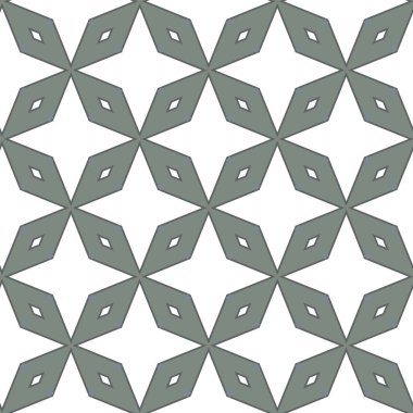 Geometrik şekilli kusursuz desen vektör çizimi