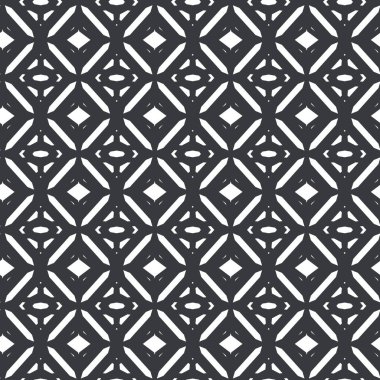 Geometrik şekilli kusursuz desen, vektör illüstrasyonu