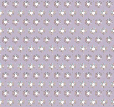 Geometrik şekilli kusursuz desen vektör çizimi