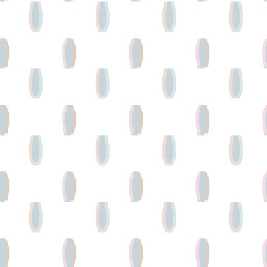 Geometrik şekilli kusursuz desen vektör çizimi