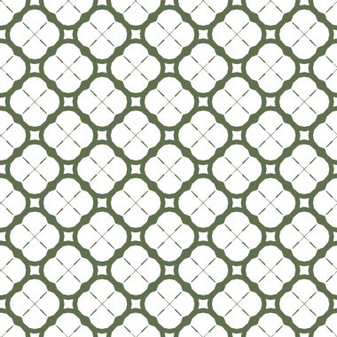 Geometrik şekilli kusursuz desen, vektör illüstrasyonu