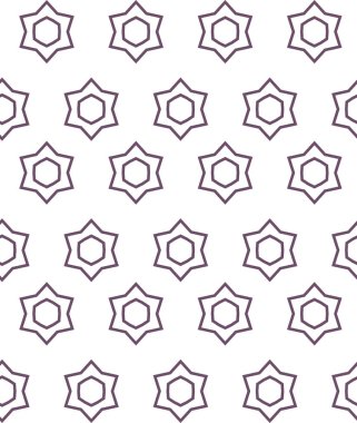 Geometrik şekilli kusursuz desen vektör çizimi