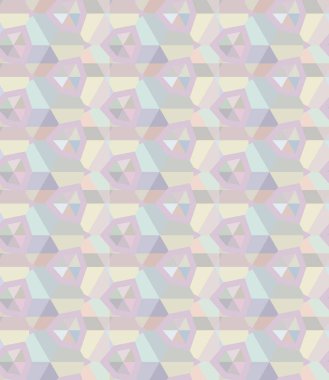 Geometrik şekilli kusursuz desen vektör çizimi