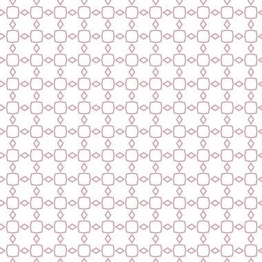 Geometrik şekilli kusursuz desen, vektör illüstrasyonu