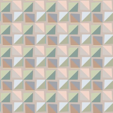 Geometrik şekilli kusursuz desen vektör çizimi