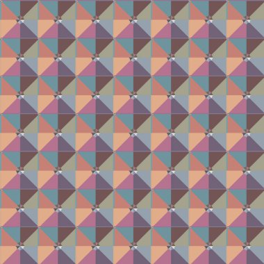 Geometrik şekilli kusursuz desen vektör çizimi