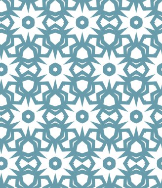 Geometrik şekilli kusursuz desen, vektör illüstrasyonu