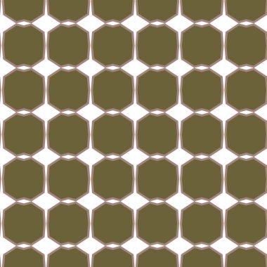 Geometrik şekilli kusursuz desen, vektör illüstrasyonu