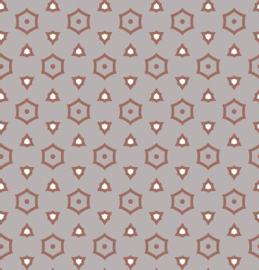 Geometrik şekilli kusursuz desen vektör çizimi