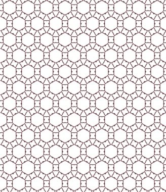 Geometrik şekilli kusursuz desen vektör çizimi
