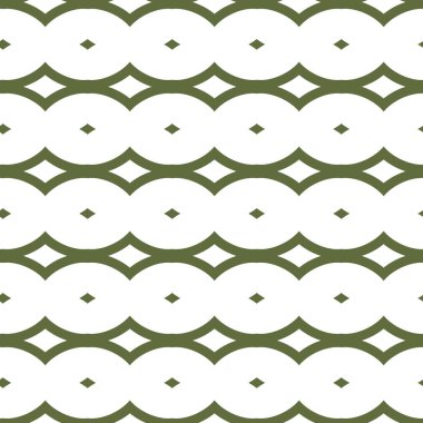 Geometrik şekilli kusursuz desen vektör çizimi