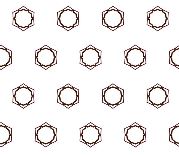 Geometrik Şekilli Kusursuz Desen Vektör Illüstrasyonu — Stok Vektör