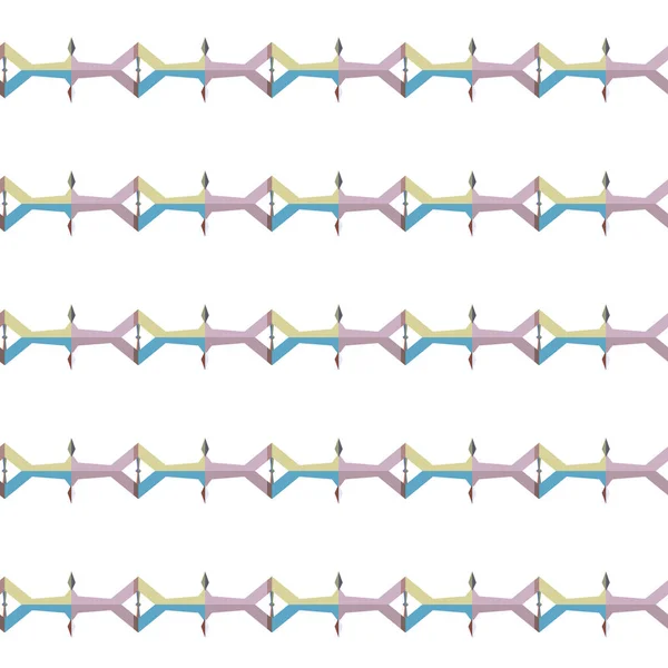 Bezszwowy Geometryczny Wzór Dekoracyjny Abstrakcyjne Tło — Wektor stockowy