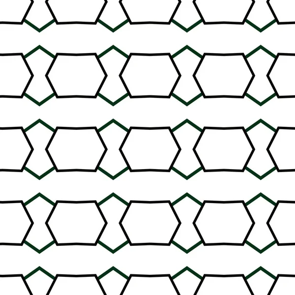 幾何学的な形をしたシームレスなパターン — ストックベクタ