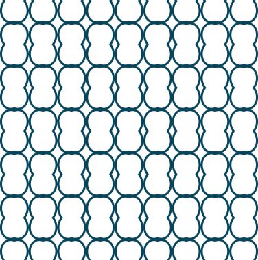 Geometrik şekilli kusursuz desen vektör çizimi