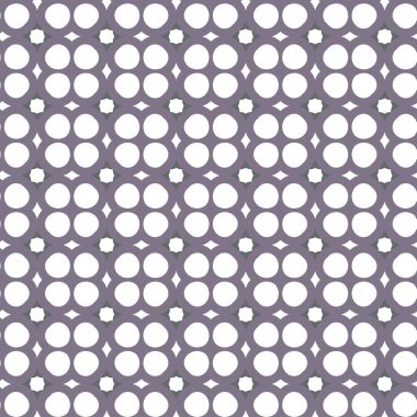 Geometrik şekilli kusursuz desen vektör çizimi