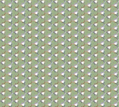 Geometrik şekilli kusursuz desen vektör çizimi