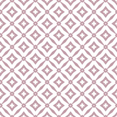 Geometrik şekilli kusursuz desen vektör çizimi