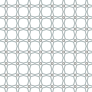 Geometrik şekilli kusursuz desen vektör çizimi