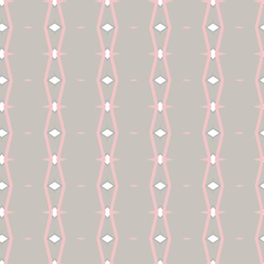 Geometrik şekilli kusursuz desen vektör çizimi