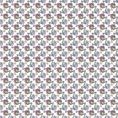 Geometrik şekilli kusursuz desen, vektör illüstrasyonu