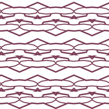 Geometrik şekilli kusursuz desen vektör çizimi