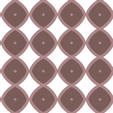 Geometrik şekilli kusursuz desen, vektör illüstrasyonu