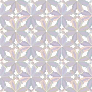 Geometrik şekilli kusursuz desen vektör çizimi
