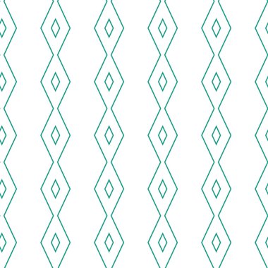 Geometrik şekilli kusursuz desen vektör çizimi