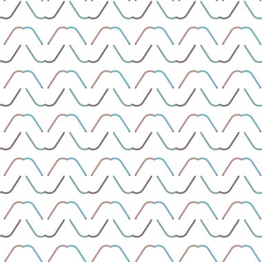 Geometrik şekilli kusursuz desen, vektör illüstrasyonu
