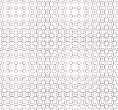 Geometrik şekilli kusursuz desen, vektör illüstrasyonu