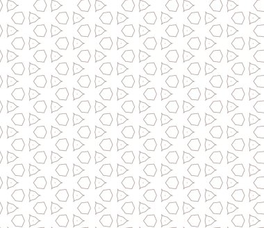 Geometrik şekilli kusursuz desen vektör çizimi