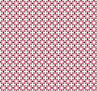 Geometrik şekilli kusursuz desen, vektör illüstrasyonu