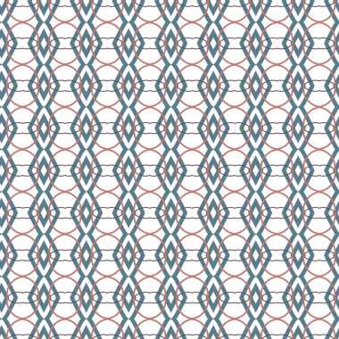 Geometrik şekilli kusursuz desen vektör çizimi