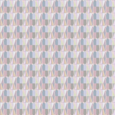 Geometrik şekilli kusursuz desen vektör çizimi