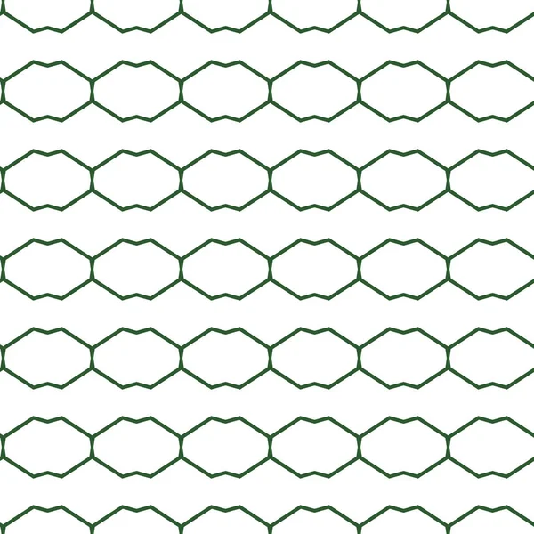 Nahtloses Muster Mit Geometrischen Formen Vektorillustration — Stockvektor