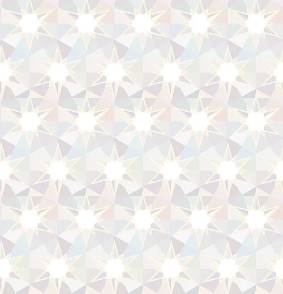 Patrón Ornamental Geométrico Sin Costuras Fondo Abstracto — Vector de stock