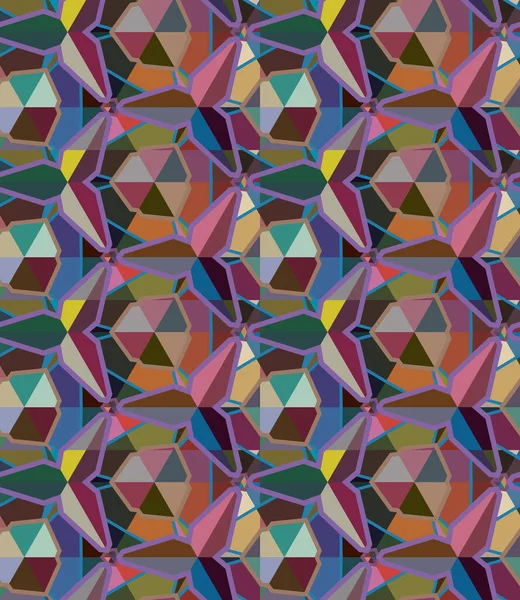 Geometrik şekilli kusursuz desen vektör çizimi