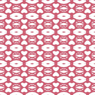 Geometrik şekilli kusursuz desen vektör çizimi