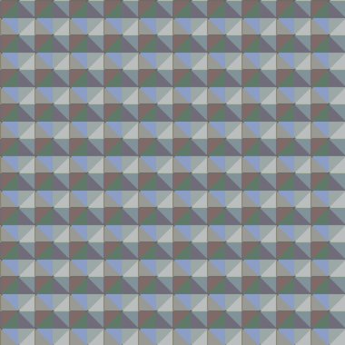 Geometrik şekilli kusursuz desen, vektör illüstrasyonu