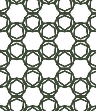 Geometrik şekilli kusursuz desen vektör çizimi