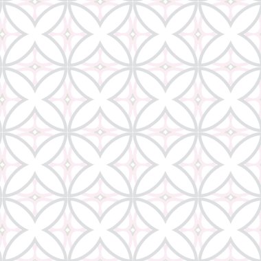 Geometrik şekilli kusursuz desen, vektör illüstrasyonu