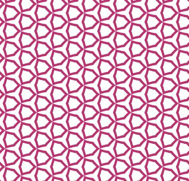 Geometrik şekilli kusursuz desen, vektör illüstrasyonu