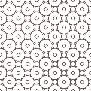 Geometrik şekilli kusursuz desen, vektör illüstrasyonu