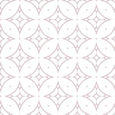 Geometrik şekilli kusursuz desen vektör çizimi