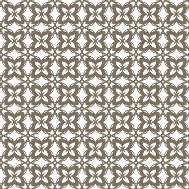 Geometrik şekilli kusursuz desen, vektör illüstrasyonu