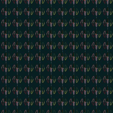 Geometrik şekilli kusursuz desen, vektör illüstrasyonu